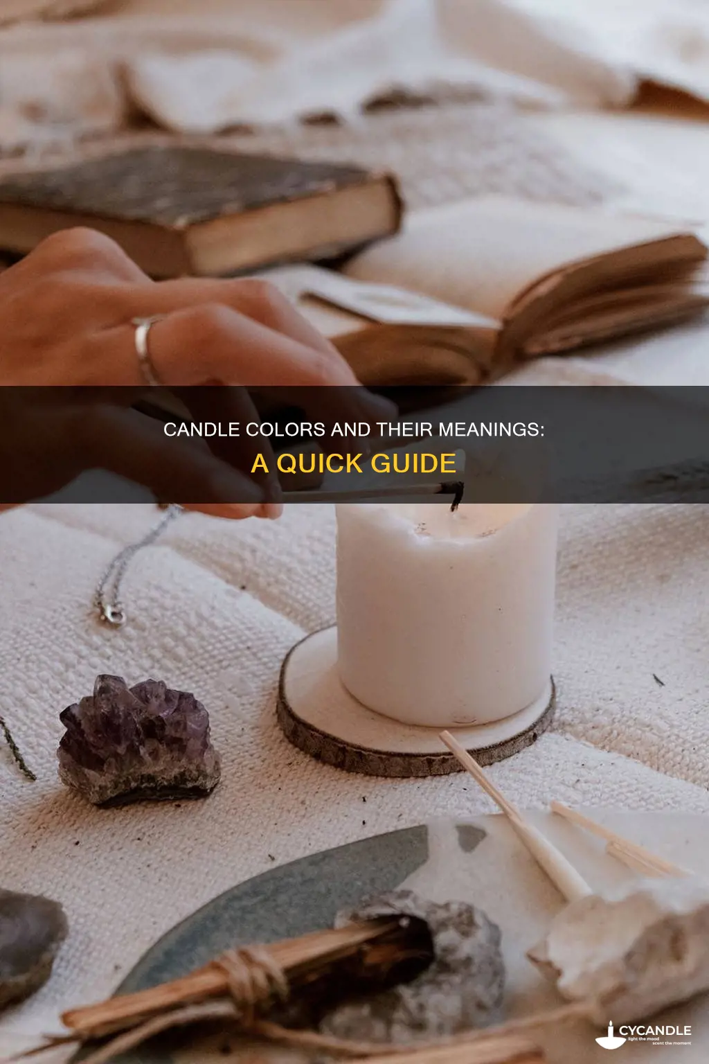 what candle colors represent