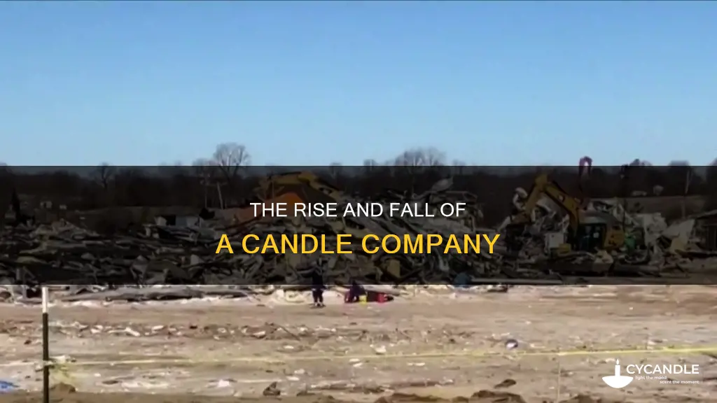 what candle company was destroyed