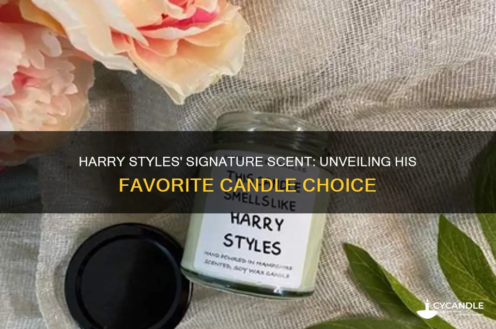 what candle does harry styles use
