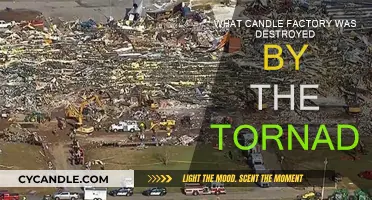 Which Candle Factory Was Destroyed by the Tornado?