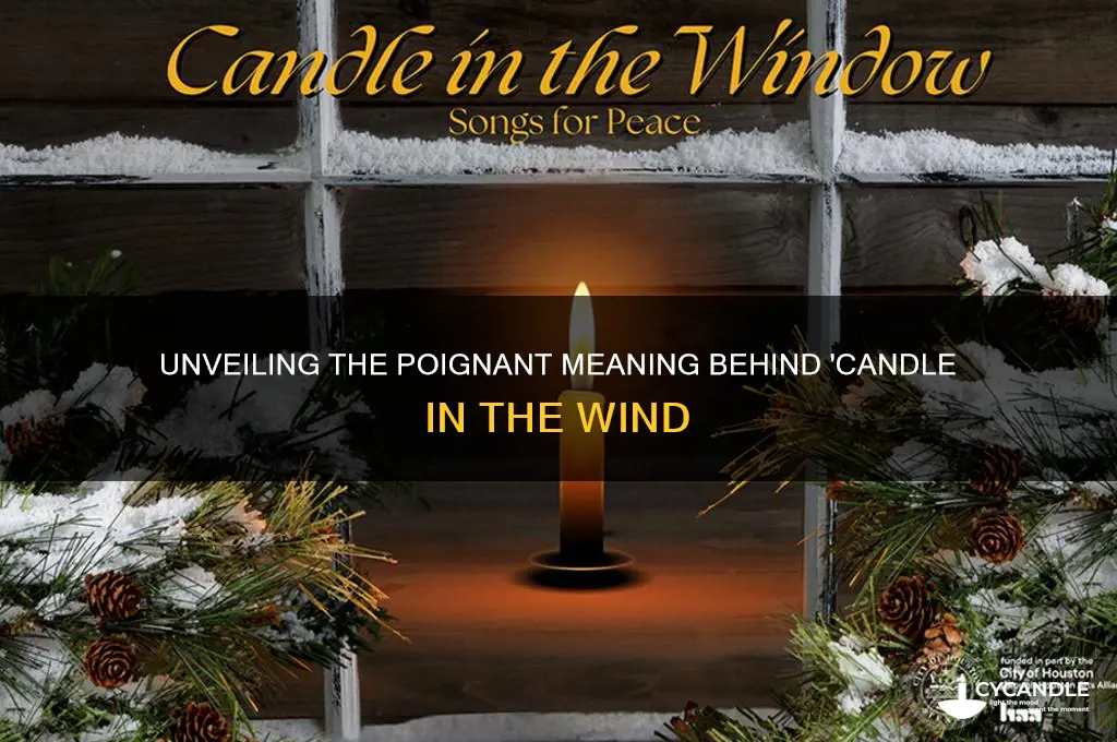 what candle in the wind means