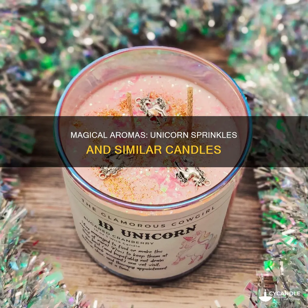 what candle is similar to unicorn sprinkles