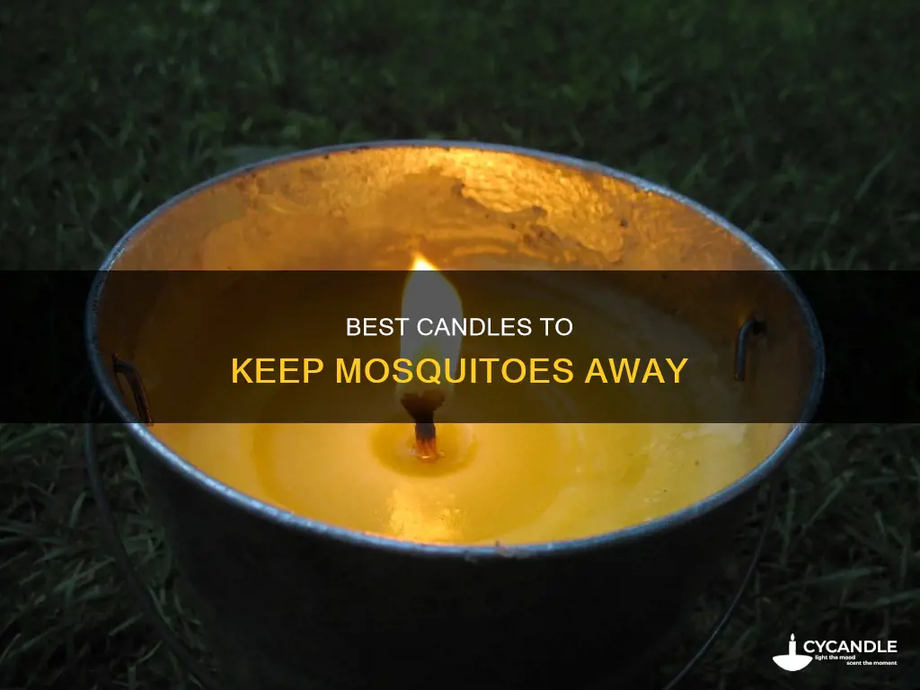 what candle keeps mosquitoes away