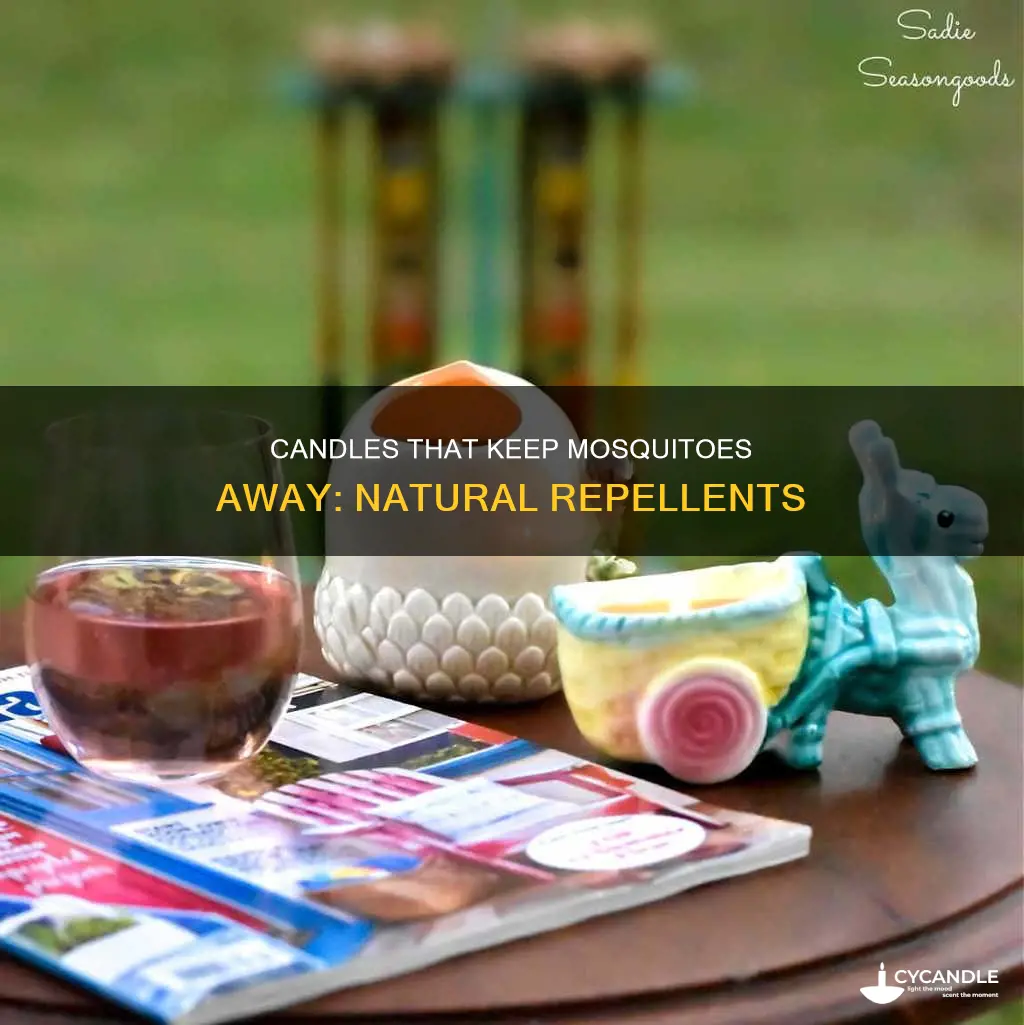 what candle repels mosquitoes