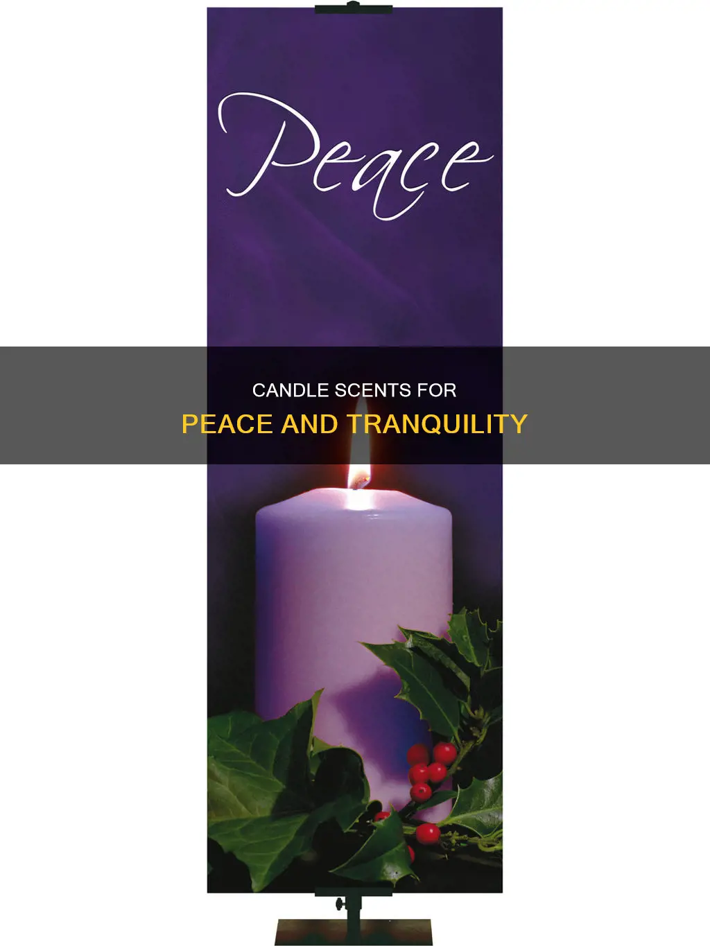 what candle represents peace