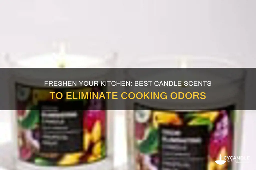 what candle scent that can get rid of cooking