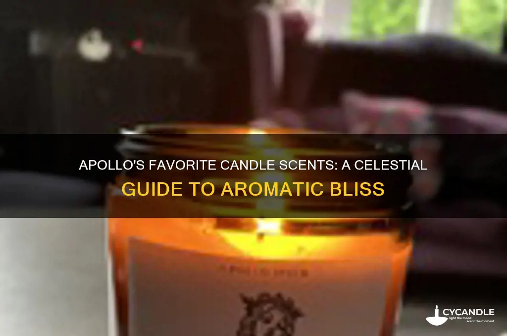 what candle scents does apollo like