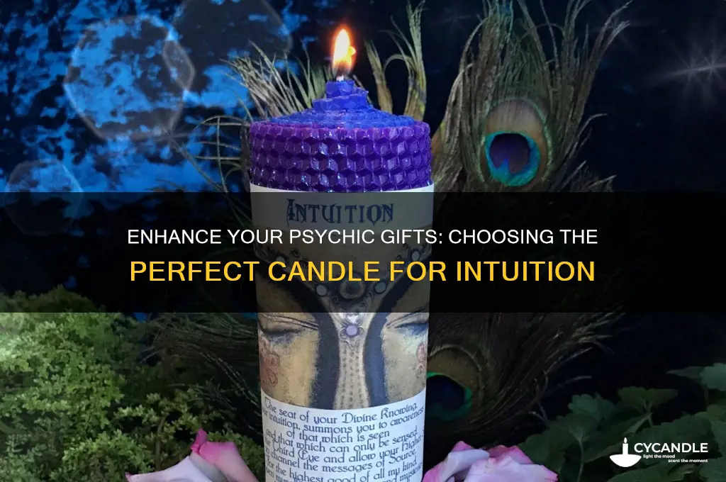 what candle should i get to develop my psychic ability