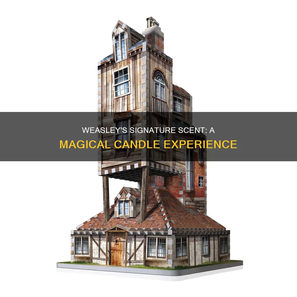 what candle smells like george weasley