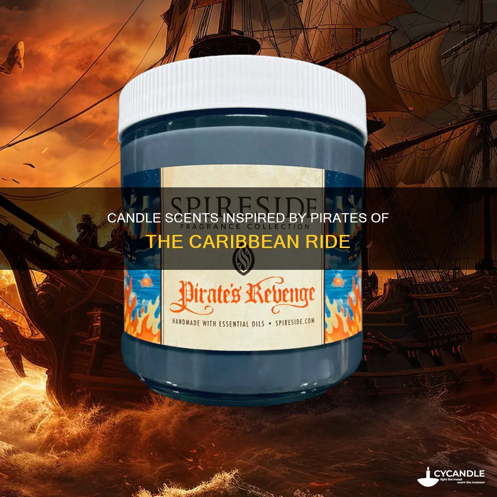 what candle smells like pirates of the caribbean ride