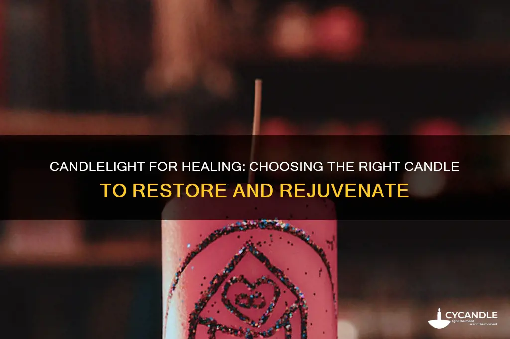 what candle to light for healing