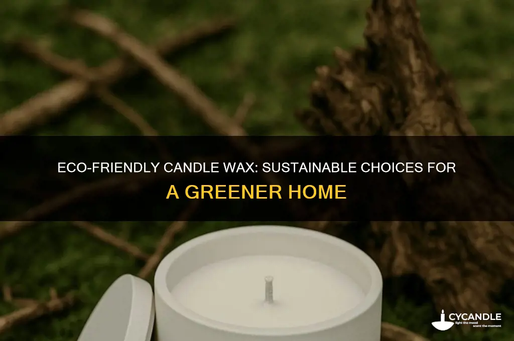 what candle wax is best for the environment