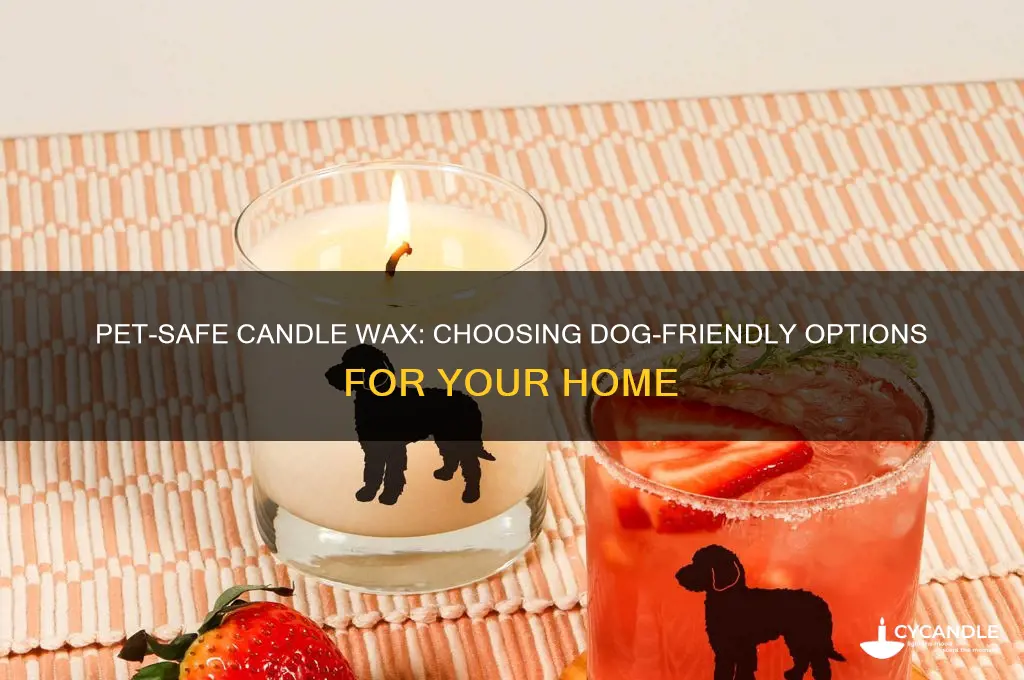 what candle wax is safe for dogs