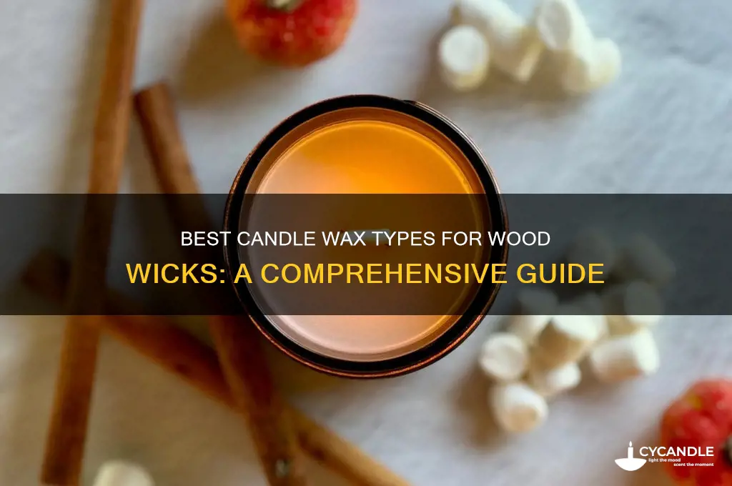 what candle waxes do wood wicks work with