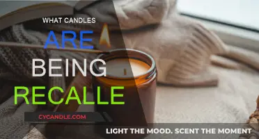 Candle Recall: Which Products Are Affected?