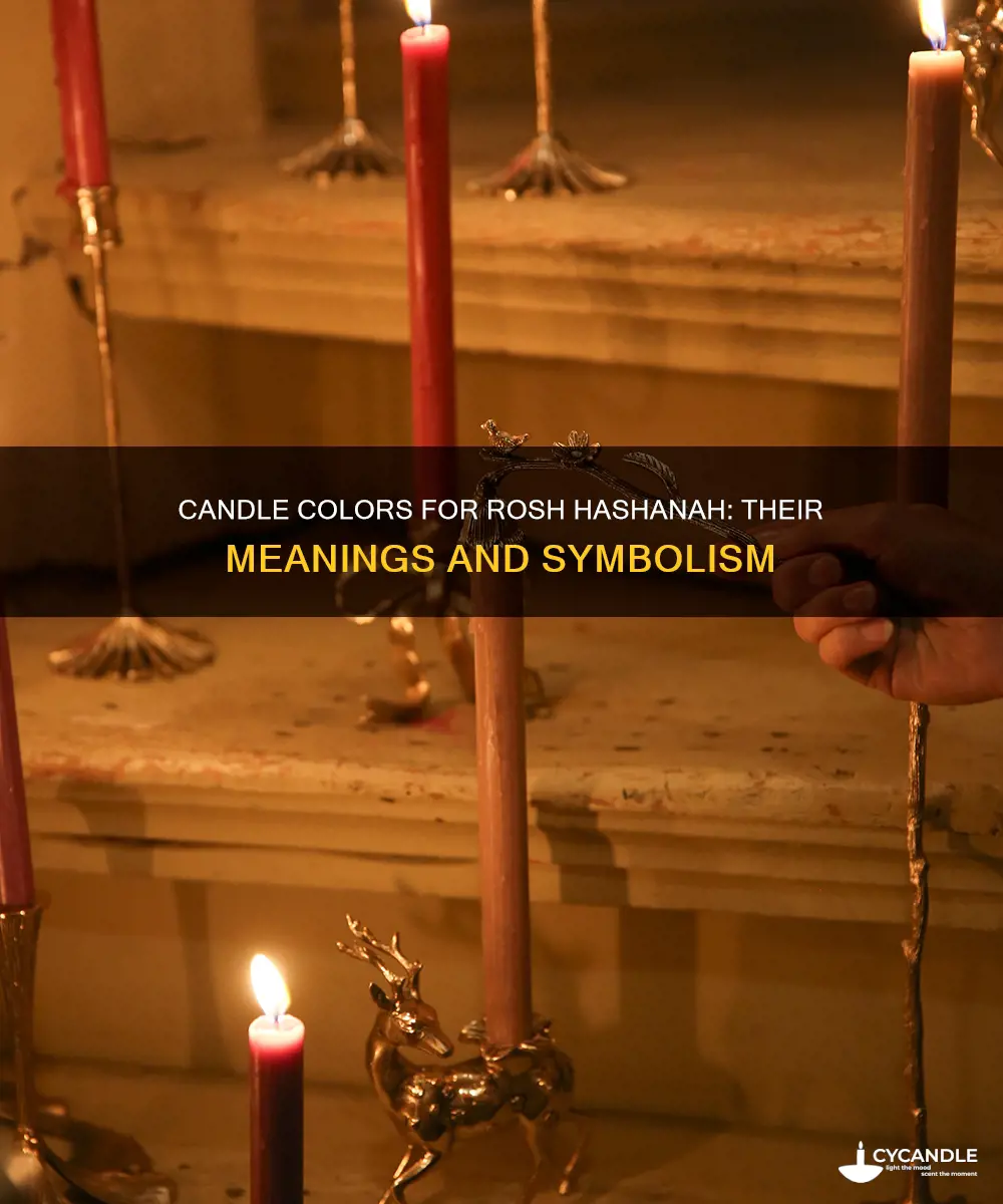 what candles are lit for rosh hashanah