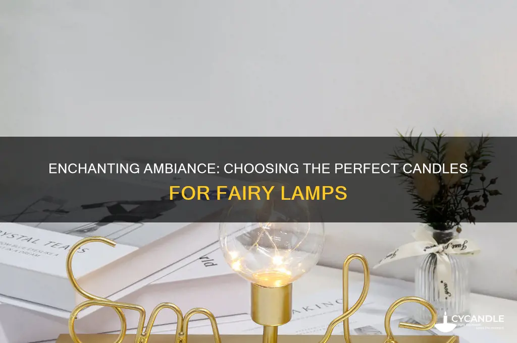 what candles are used with fairy lamps