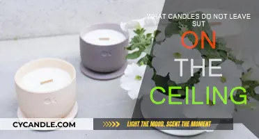 Ceiling Soot: Choosing the Right Candles for Your Home