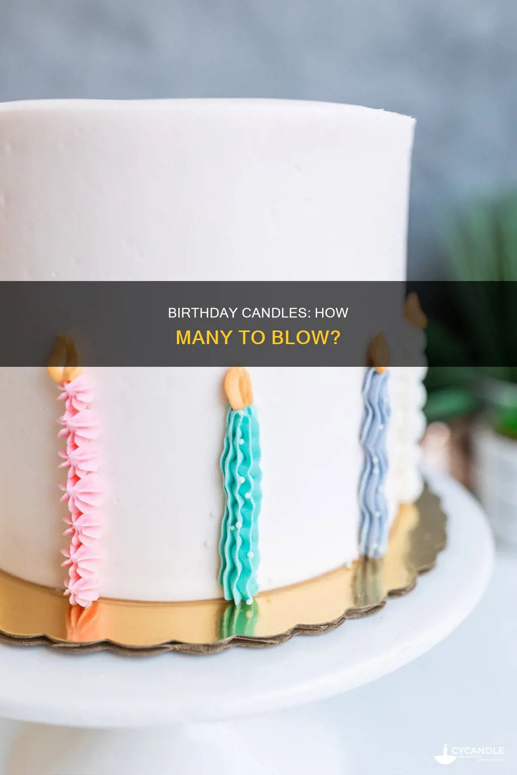what candles do you need to blow on birthday