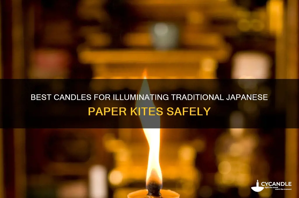 what candles do you use for japanese paper kites