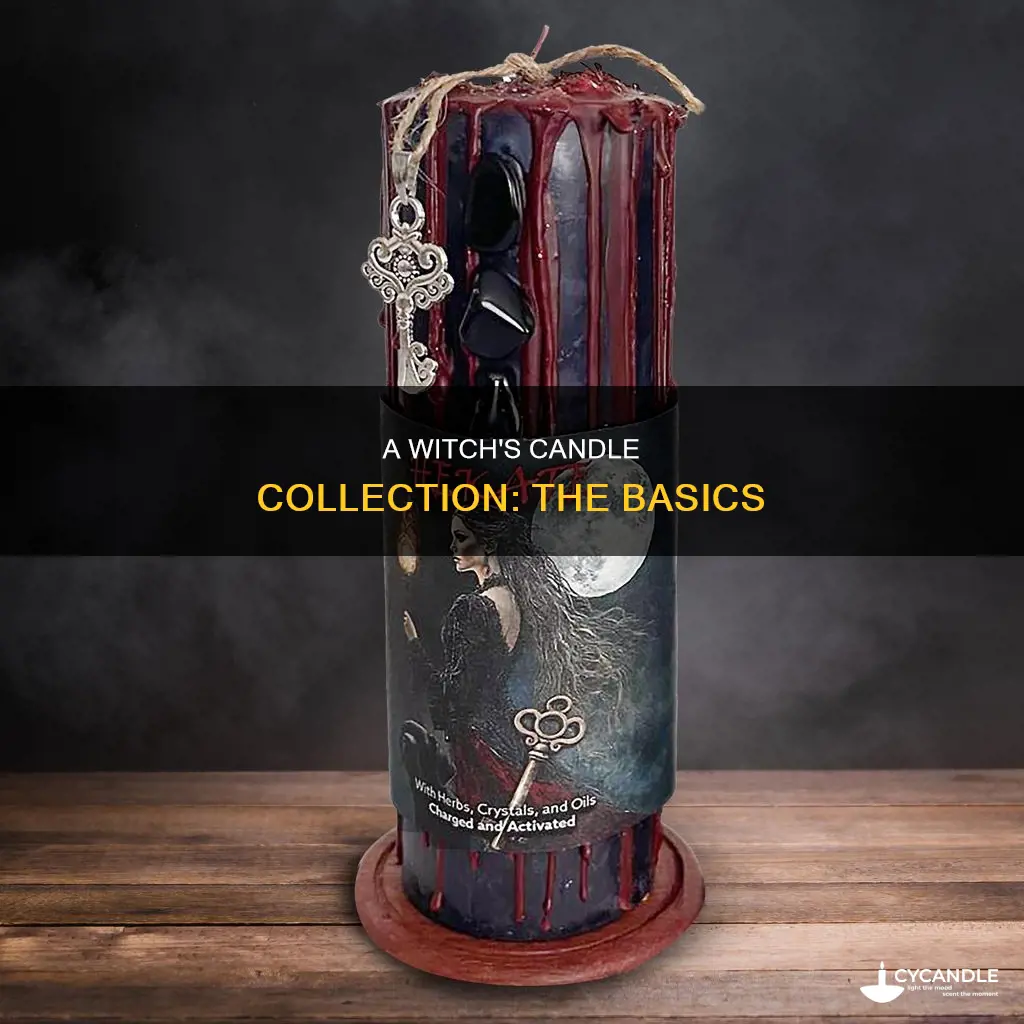 what candles does a witch need