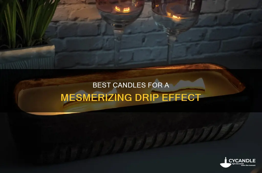 what candles drip the most