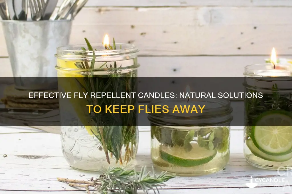 what candles get rid of flies