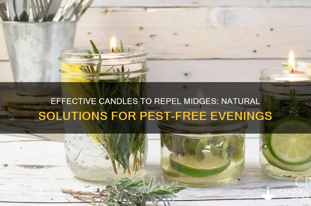 what candles get rid of midges