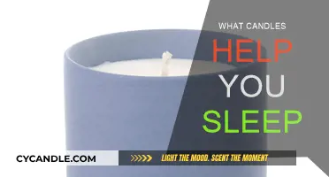 Candles for Sleep: Aromas to Help You Relax and Unwind