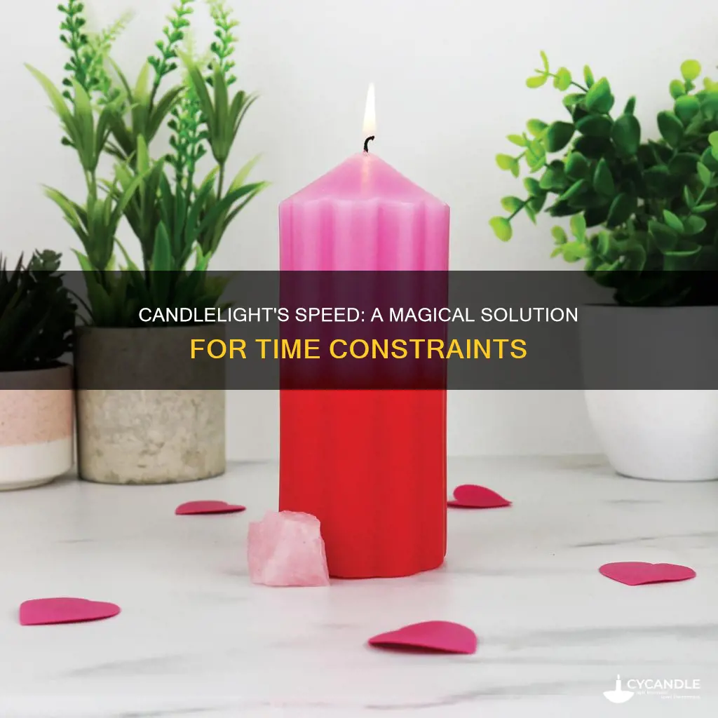what candles may be held to speed them all