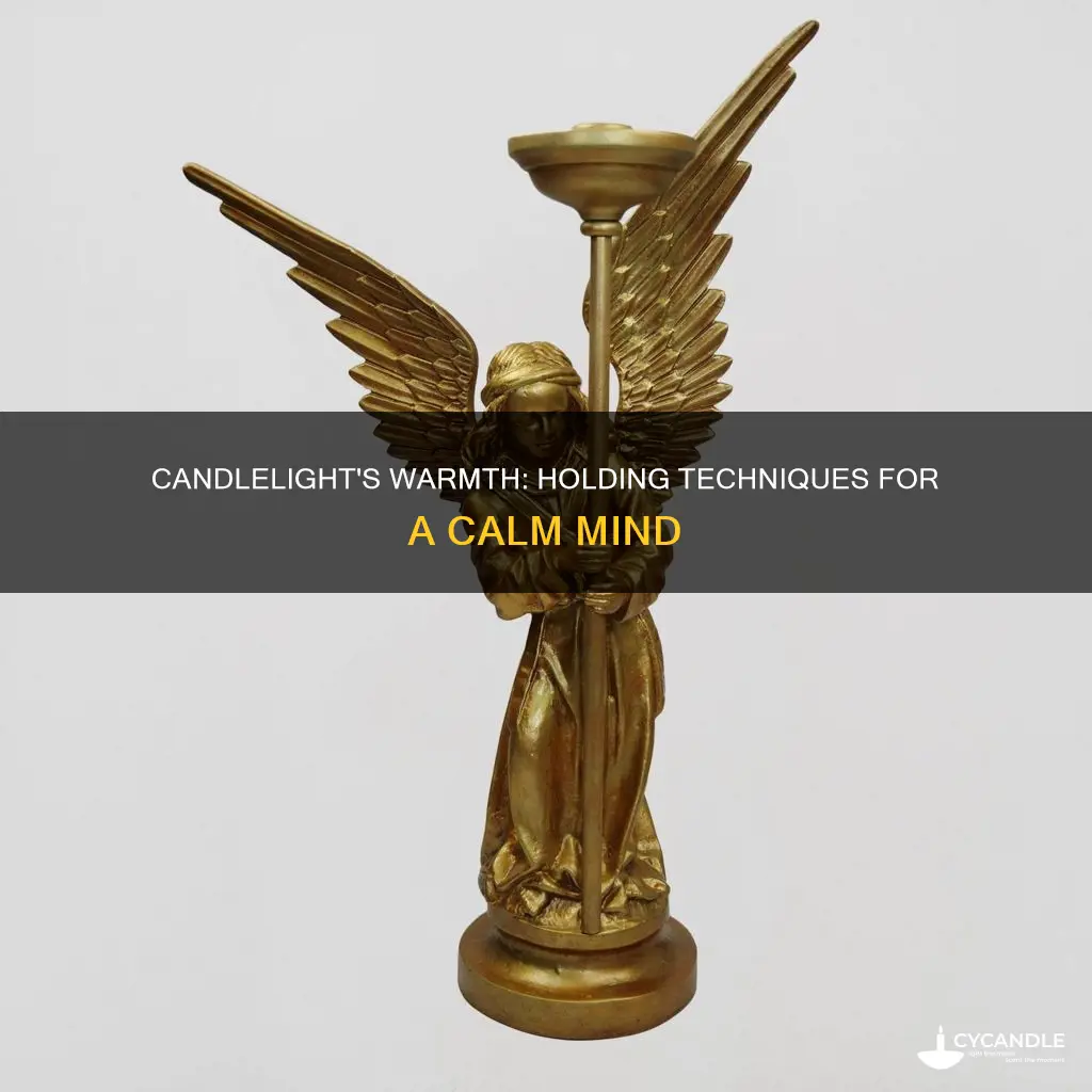 what candles may be held