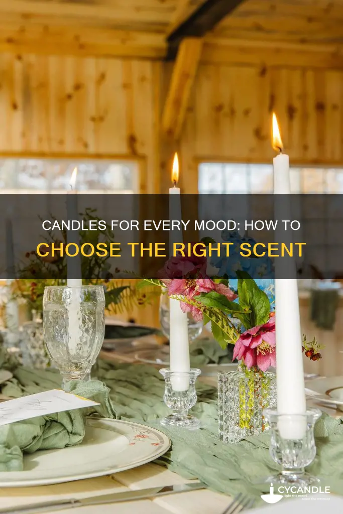 what candles set the mood
