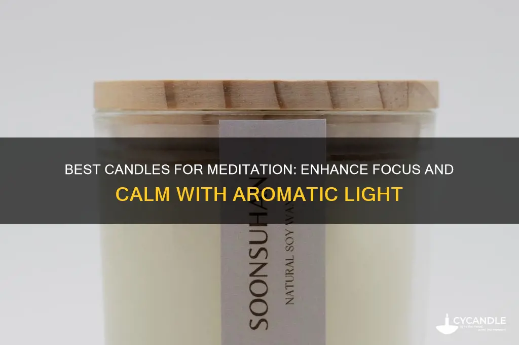 what candles should i use when meditating