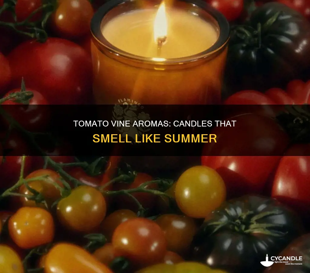what candles smell like a tomato vine