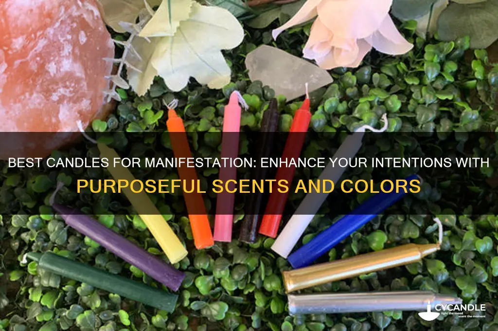 what candles to use for manifestation