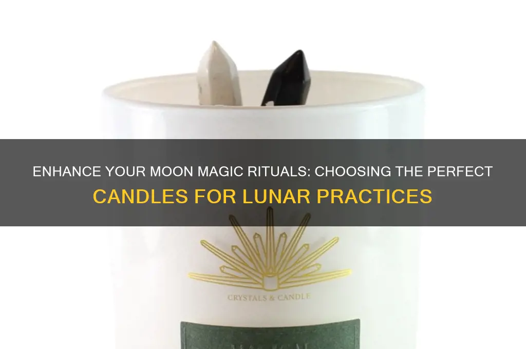 what candles to use for moon majic