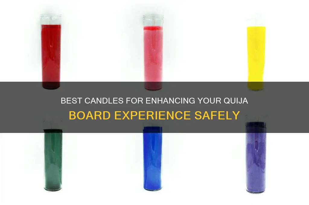 what candles to use with qujia board
