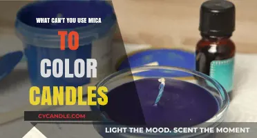 Why Mica Isn't Always the Best Choice for Coloring Candles