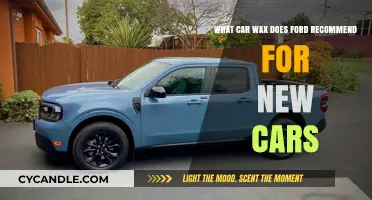 Ford's Top Pick: Best Car Wax for New Vehicles Revealed