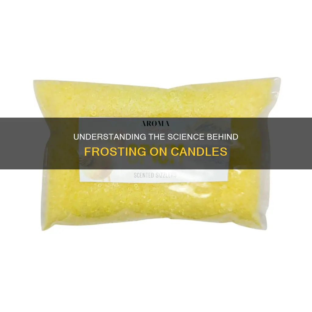 what causes candle frosting