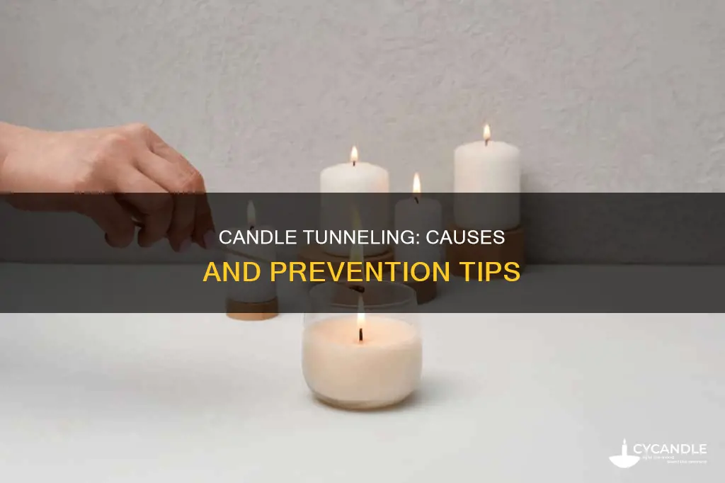 what causes candle tunneling