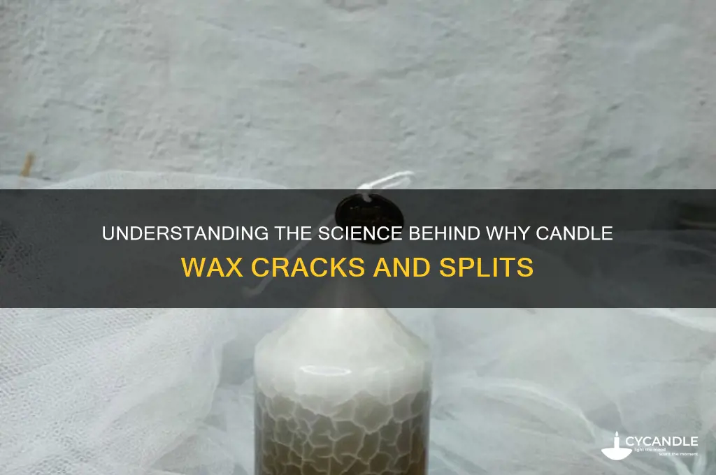 what causes candle wax to crack