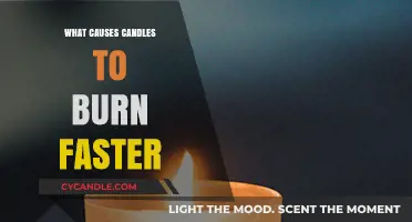 Factors Accelerating Candle Burn Rate: Uncovering the Science Behind Faster Melting