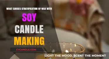Understanding Wax Stratification in Soy Candle Making: Causes and Solutions