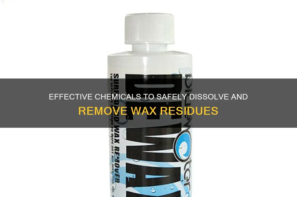 what chemical will remove wax
