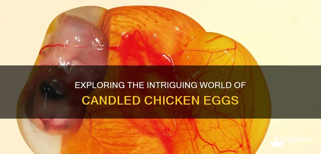 what chicken eggs looks like candled at 14 weeks