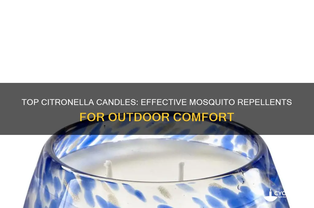 what citronella candle works best