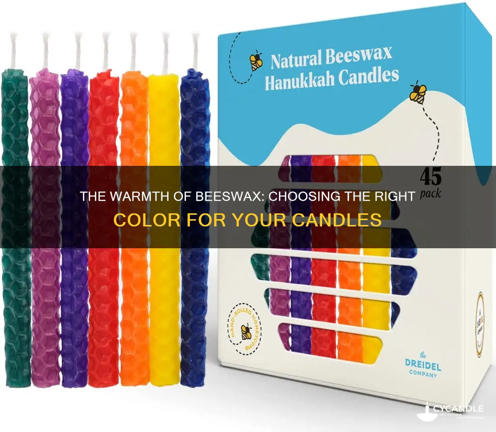what cllor beeswax for candle