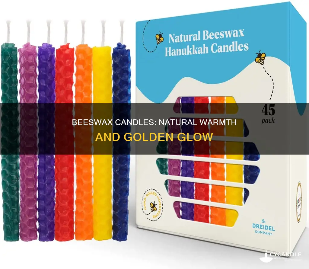 what color are beeswax candles
