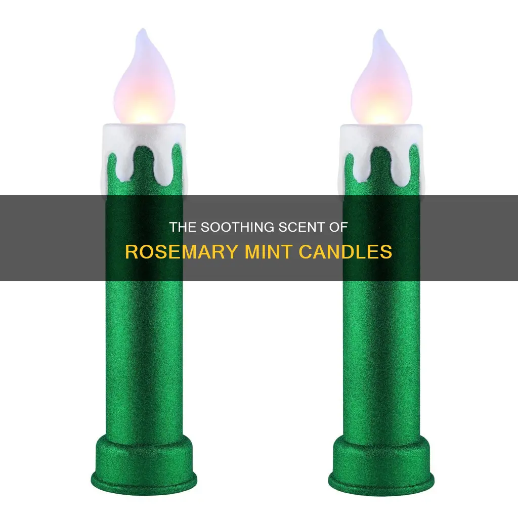 what color are rosmary mint candles